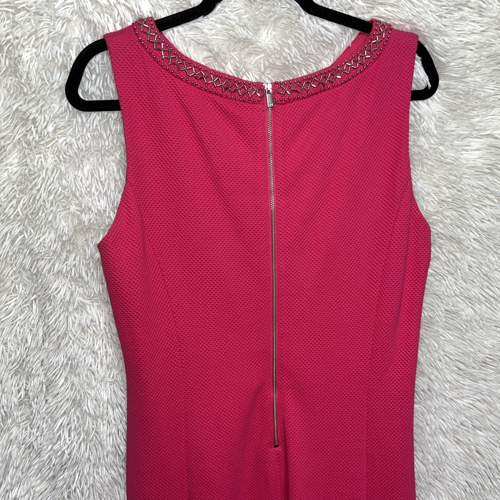 Peter Nygard Pink‎ Embellished Women's Dress Size 12 Casual Career - Picture 6 of 12
